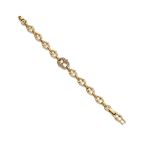 14K Altın Kaplama Mask Bileklik resmi