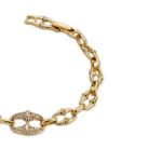 14K Altın Kaplama Mask Bileklik resmi