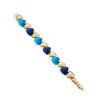 Mesmera 14K Altın kaplama Taşlı Bileklik resmi