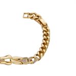 Mesmera Altın Kaplama Taşlı Bileklik 17 cm resmi