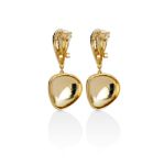 Mesmera 14K Altın Kaplama Küpe resmi