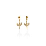 Mesmera Melekli Küpe resmi